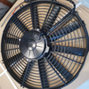 DC 14inch 24V 200W Brush Axial Fan 2880m³/H suction air direction - SLT1424X