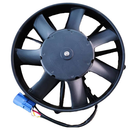 DC Brushless Axial Fan 24V 12inch 305mm replace SPAL BBL381 for Truck Bus - WBLF-1251-BS2400-V