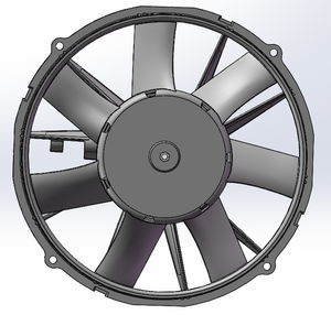 305mm 12V Brushless DC Axial Fan