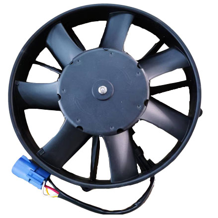 DC 12inch 305mm Brushless Axial 24V Fan for truck and new energy vehicle suction with long working life - WBLF-1251-BS2350 